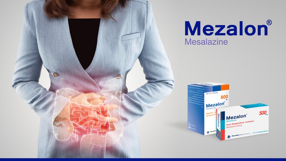 مزالون مزالازین داروی درمان بیماری های التهابی روده (IBD) کولیت اولسراتیو بیماری کرون